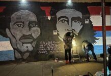 Restauran el mural Dos Alas en East Harlem